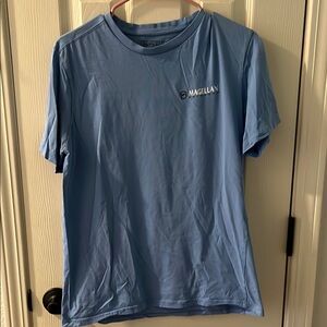 Magellan Outdoors Blue Short Sleeve Tees